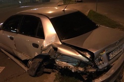 У Києві зіткнулися п'ять автомобілей (фото)