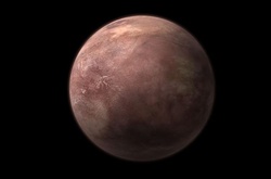  Вчені довго не могли пояснити червоний колір поверхні 2007 OR10 