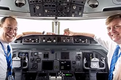 Король Нідерландів працює пілотом на міжнародних рейсах