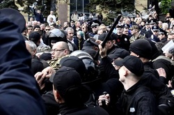  Сутички в Дніпрі, 9 травня 2017 року 