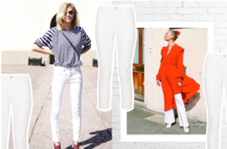 Хит лета-2017: как и с чем носить белые джинсы?