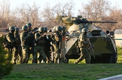 Навчання російського спецназу в окупованому Криму