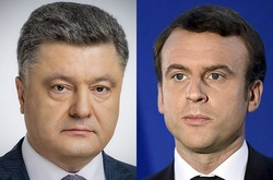 Порошенко та Макрон висловилися за активізацію роботи у&nbsp;&laquo;нормандському форматі&raquo;.