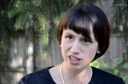 Народний депутат Тетяна Чорновол