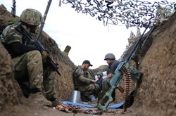 Українські захисники на Донбасі