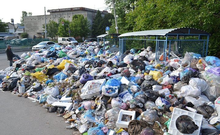 Нові моторошні фото сміттєвих завалів у Львові