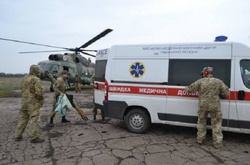 У Дніпро евакуйовані 5 поранених воїнів