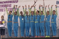 Українські синхроністки завоювали три золота на етапі Світової серії в Іспанії