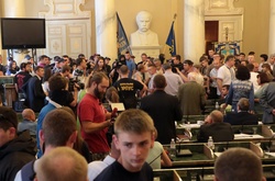 Захоплення сесійної зали Львівської облради