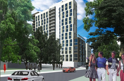 Проект будівництва 17 поверхового будинку на вулиці Лейпцизька, 13. Фото ЛУН.ua