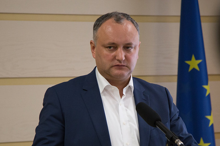 Додон прокоментував рішення Росії про видворення молдовських дипломатів
