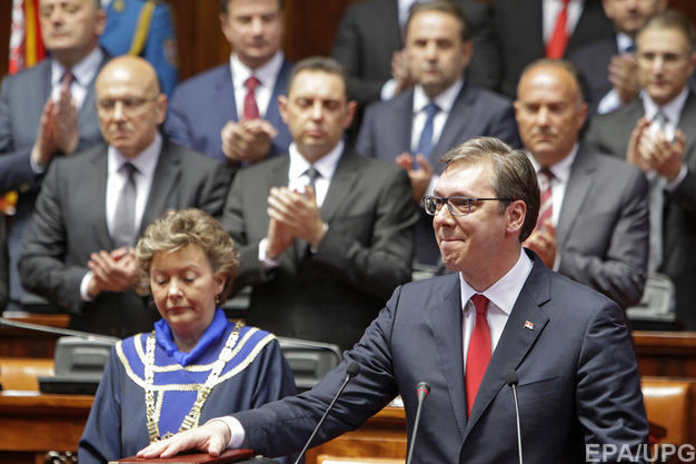 Новий президент Сербії Вучич склав присягу глави держави