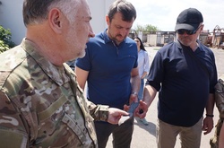 Сапери виявили осколки «Граду» після ворожого обстрілу Красногорівки