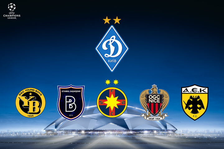 Визначились потенційні суперники «Динамо» у кваліфікаційному раунді ЛЧ  