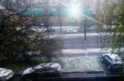 Сніг у Москві