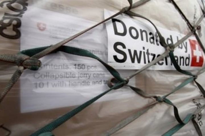 Посольство Швейцарії направило на окупований Донбас 600 тонн гуманітарки