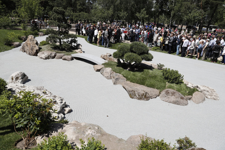 Як виглядає новий японський сад у Києві. Фотогалерея