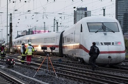 У Німеччині потяг зійшов з рейок