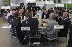 Колишній радник президента США з нацбезпеки Майкл Флінн під час прийому в Москву