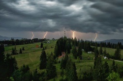 Гроза в Карпатах