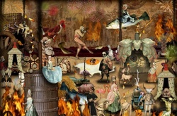 Моторошні картини шведської художниці, яка страждає на шизофренію