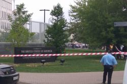 Посольство США у Києві після вибуху
