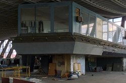 На Подолі почали демонтувати торговельні ряди Житнього ринку (фото)