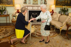 Тереза Мей і королева Єлизавета ІІ