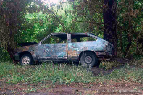 На Харківщині на ходу загорівся автомобіль: є постраждалі
