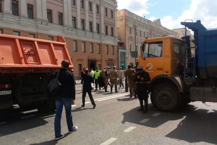 Акція Навального: у Москві перекрили вхід на Тверську для пішоходів