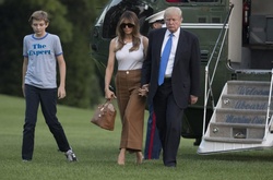Мелания Трамп с сыном переехали в Белый дом