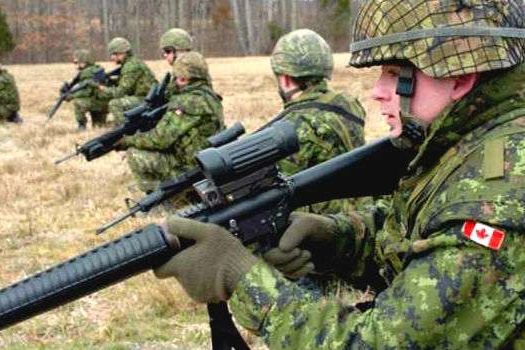 Канада перекидає до Латвії своїх військових