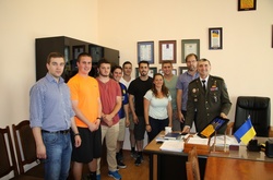 До Київського військового ліцею імені Івана Богуна завітали американські студенти