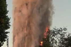 Пожежа в лондонській багатоповерхівці