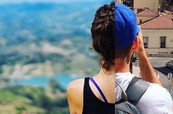 Любовь сильнее границ: креативные снимки пары, живущей на расстоянии