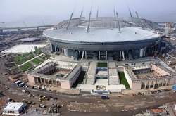 У російському Волгограді загорівся недобудований стадіон ЧС-2018 