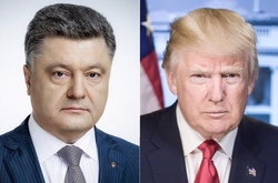 Петро Порошенко та Дональд Трамп