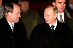 Віктор Медведчук і Володимир Путін