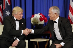 Президент США Дональд Трамп та прем'єр-міністр Австралії Малкольм Тернбулл