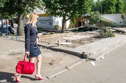 Як Контрактову площу очищують від МАФів. Фотогалерея