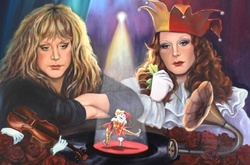 Женщина- тайна: Алла Пугачева в живописных образах на полотнах художников