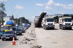 Велика реконструкція у Києві. Фоторепортаж зі шляхопроводу на Нивках