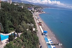 Пусті пляжі Алушти
