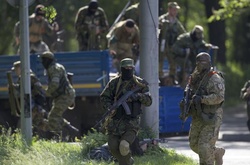 Російські бойовики на Донбасі