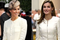 Королева Испании Летиция повторила образ Кейт Миддлтон