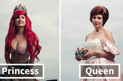 Спустя годы: фотограф представил, как бы изменились диснеевские принцессы