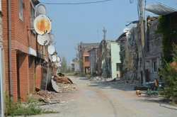 Широкине після обстрілів