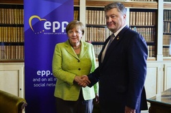 Ангела Меркель і Петро Порошенко