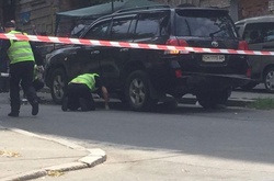 Вибух джипа у Києві