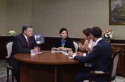Петро Порошенко і журналісти